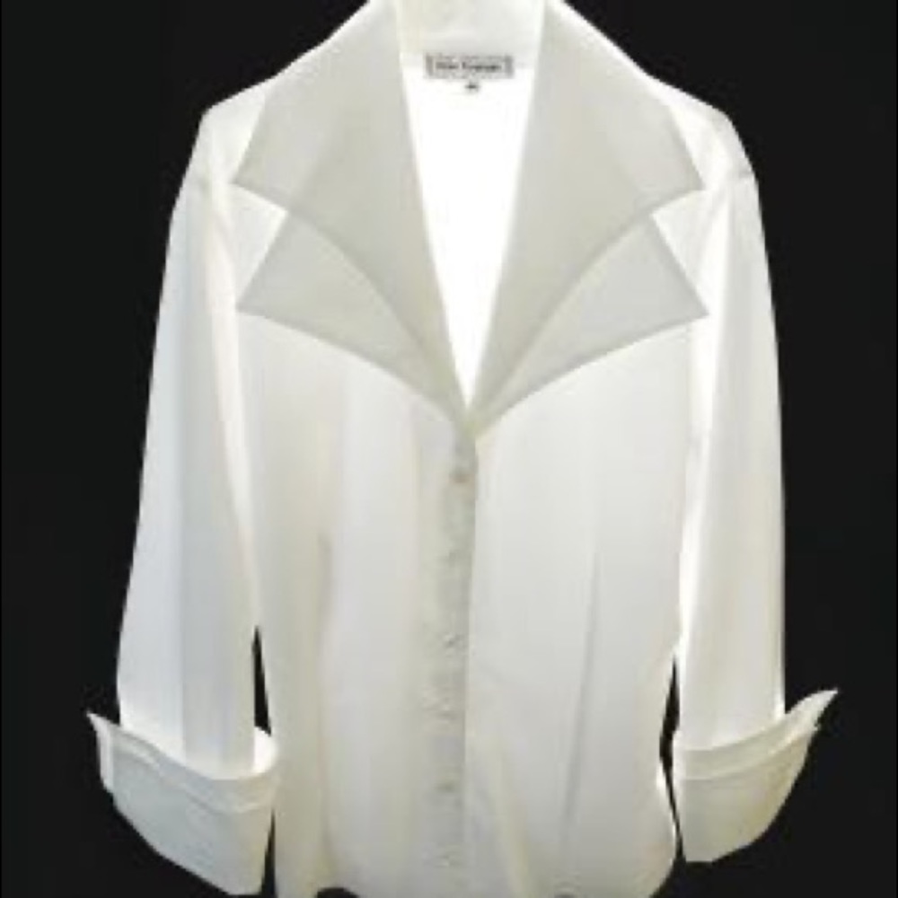 Anne Fontaine Double-collar “Keliste” Blouse